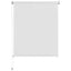 udendørs rullegardin 105 (B) x 140 (H) cm hvid
