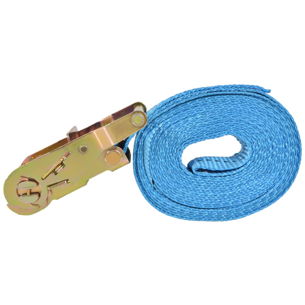 surringsbånd 10 stk. 2 ton 6 m x 38 mm blå