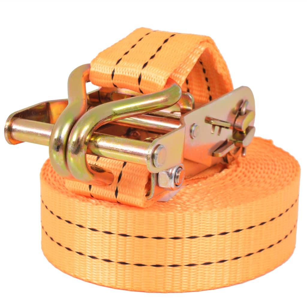 surringsbånd 4 stk.1 ton 6 m x 38 mm orange