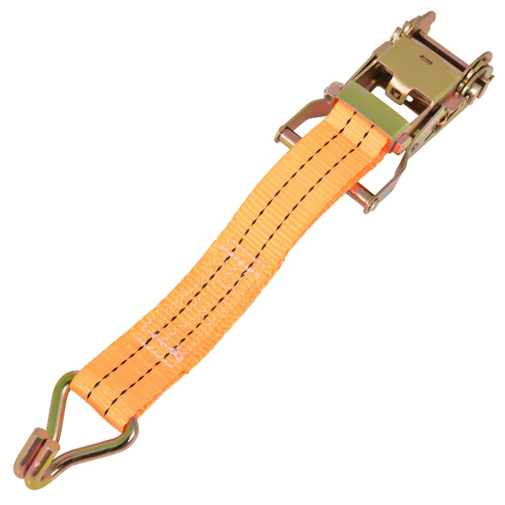 surringsbånd 4 stk.1 ton 6 m x 38 mm orange