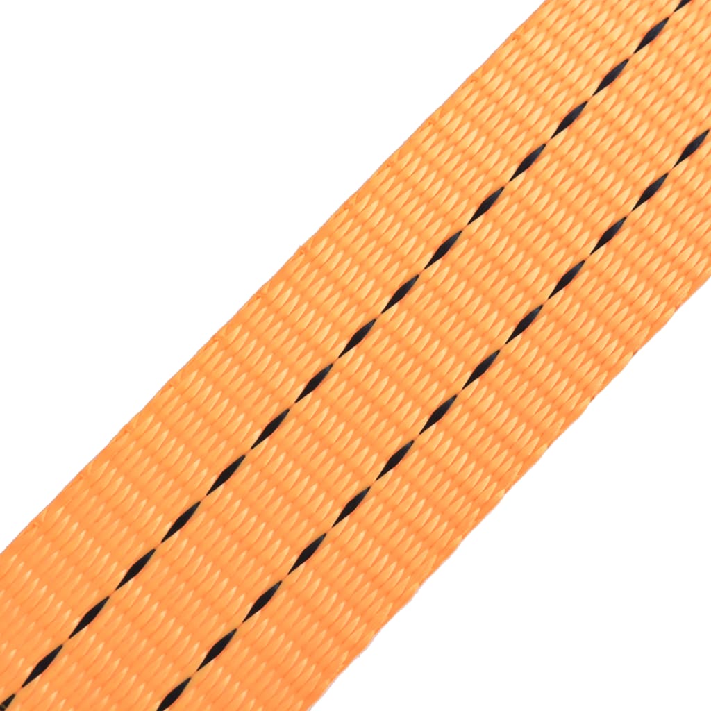surringsbånd 4 stk.1 ton 6 m x 38 mm orange
