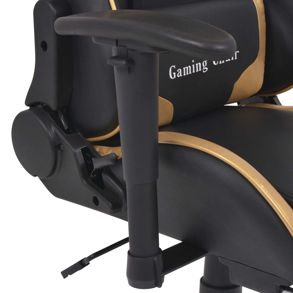 Gaming Stol Guld 70 x 71 x 136 cm Kunstlæder