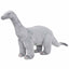 stående tøjdyr brachiosaurus plysstof XXL grå