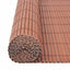 Havehegn Brun 150 x 500 cm PVC
