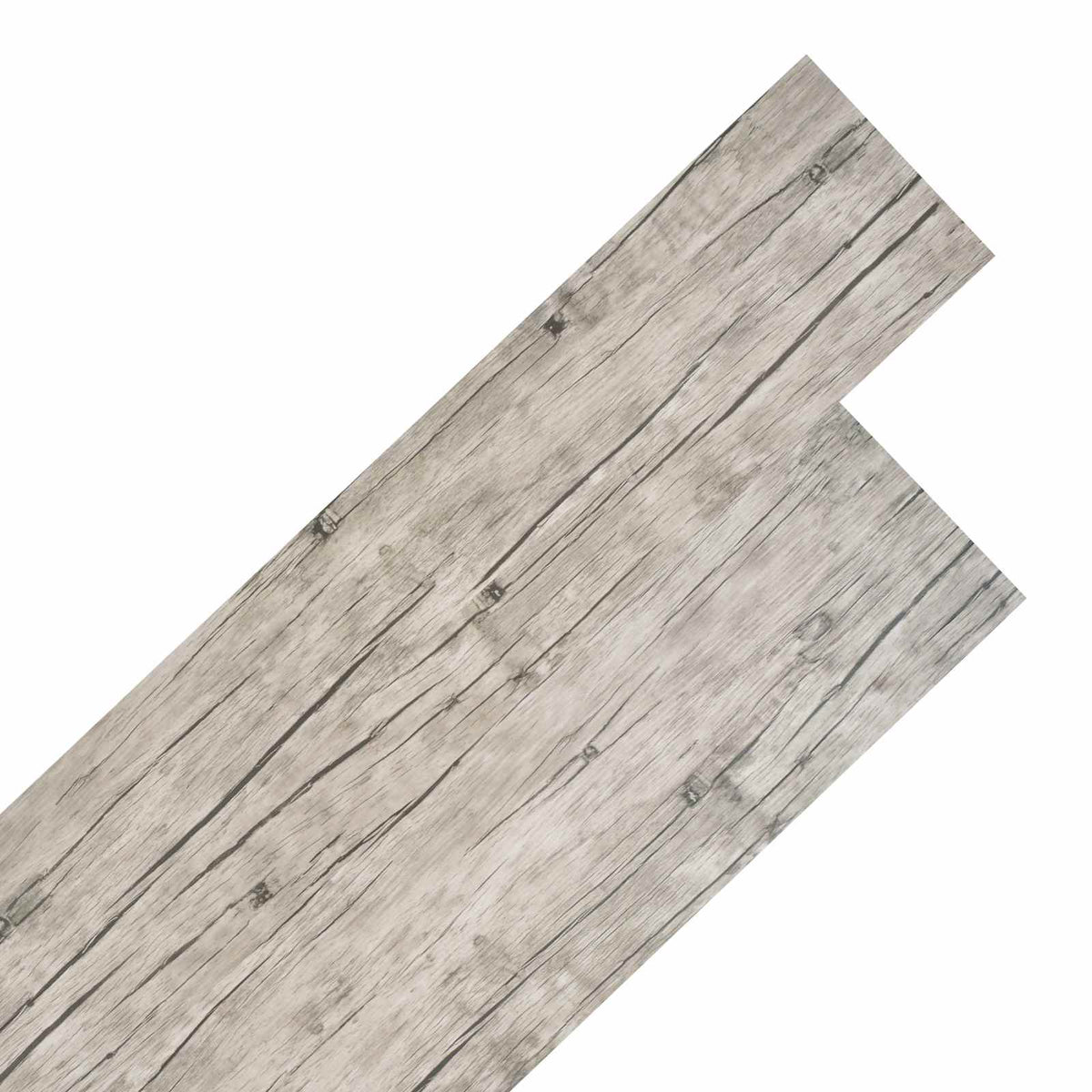 Gulvplanker Grå 5,26 m² 18 stk. PVC