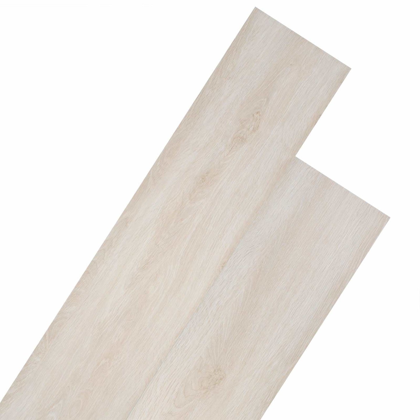 Gulvplanker Hvid 5,26 m² 18 stk. PVC