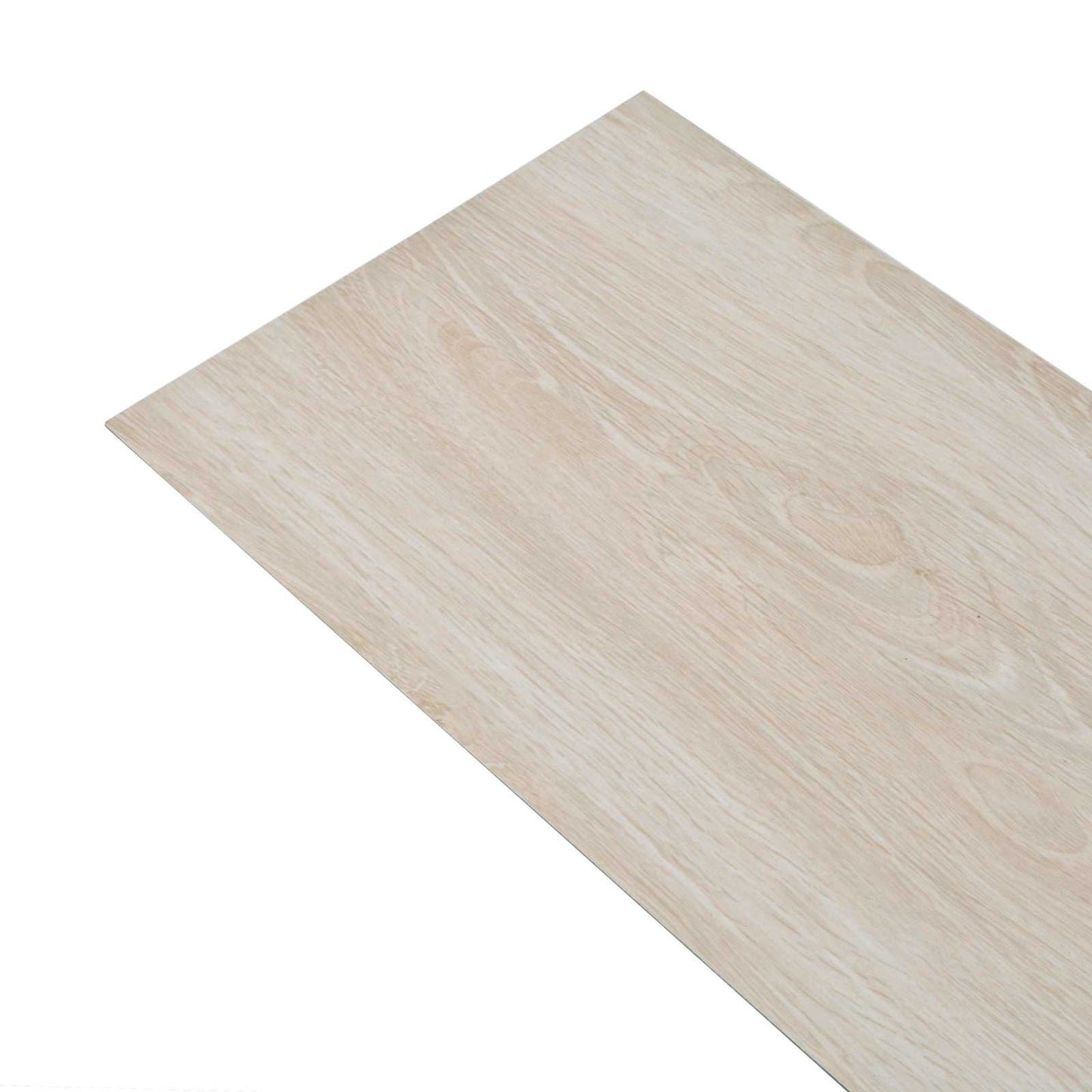 Gulvplanker Hvid 5,26 m² 18 stk. PVC