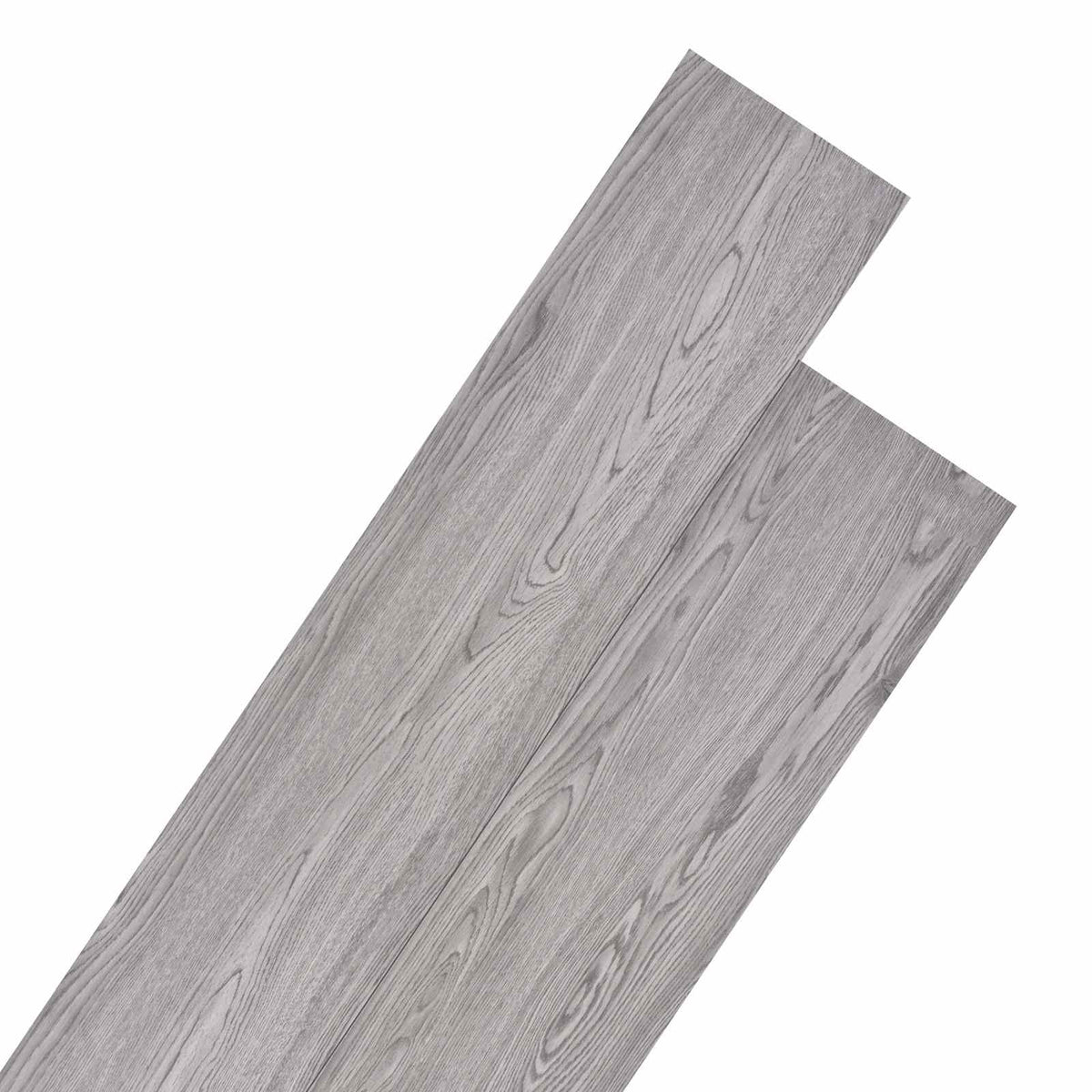 Gulvplanker Mørkegrå 5,26 m² 18 stk. PVC