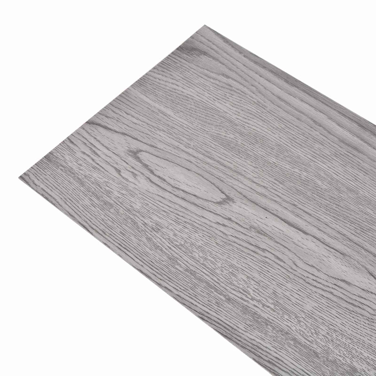Gulvplanker Mørkegrå 5,26 m² 18 stk. PVC
