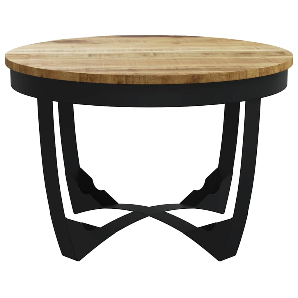 sofabord 60x40 cm massivt ru mangotræ