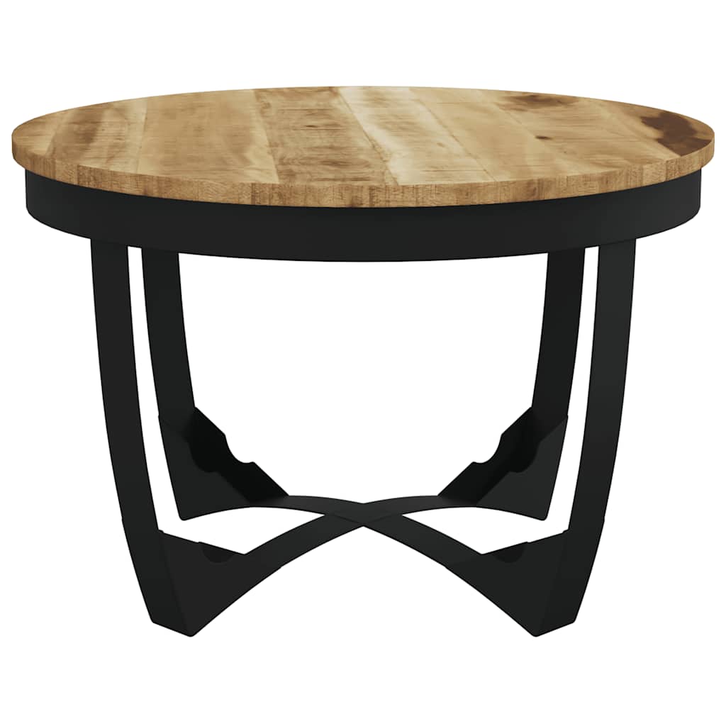 sofabord 60x40 cm massivt ru mangotræ