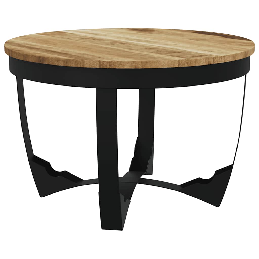 sofabord 60x40 cm massivt ru mangotræ