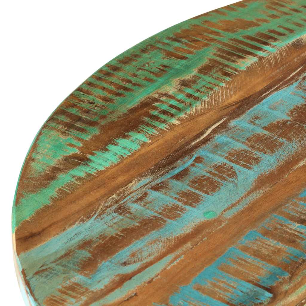 sofabord 65x32 cm massivt genbrugstræ