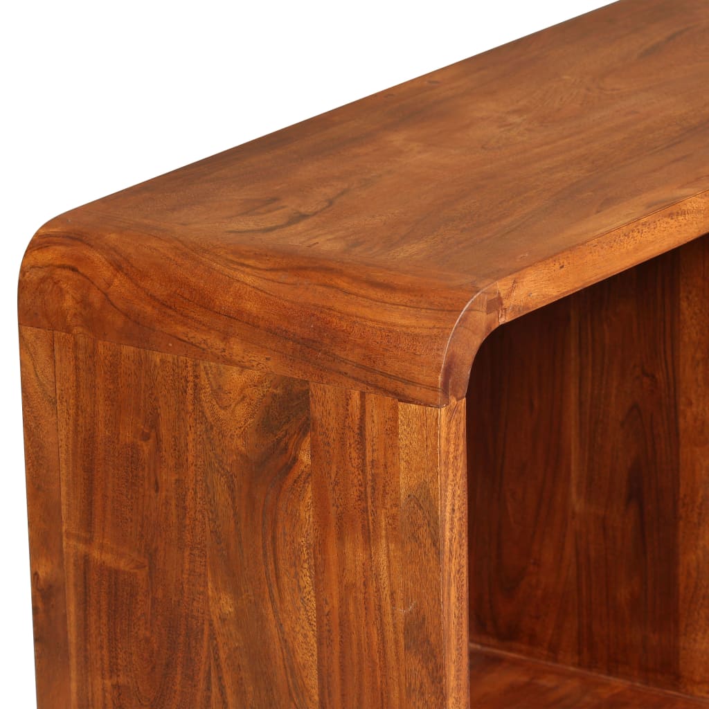 tv-skab 120x30x40 cm massivt træ honningfarvet finish