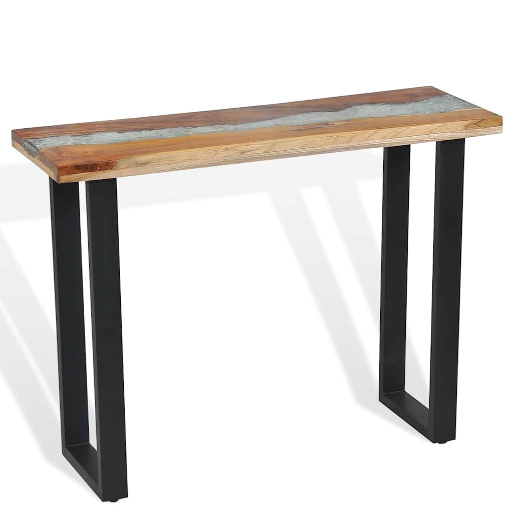 konsolbord teak 100 x 35 x 75 cm
