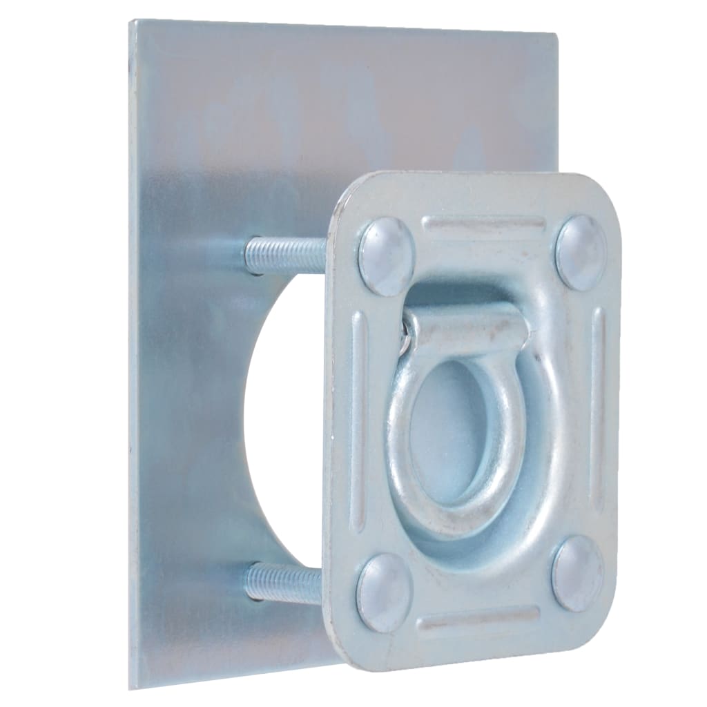 surringsringe til trailer 6 stk. galvaniseret stål 2000 kg