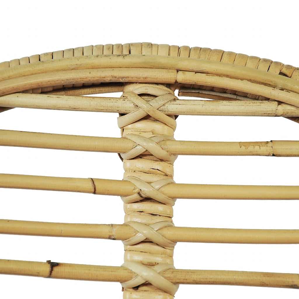 spisebordsstole 4 stk. naturligt rattan