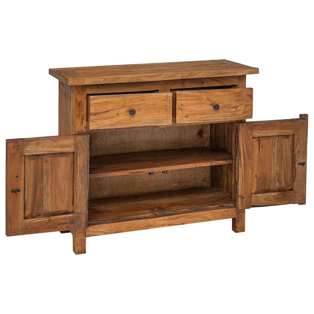 skænk 75x30x65 cm massivt mahognitræ