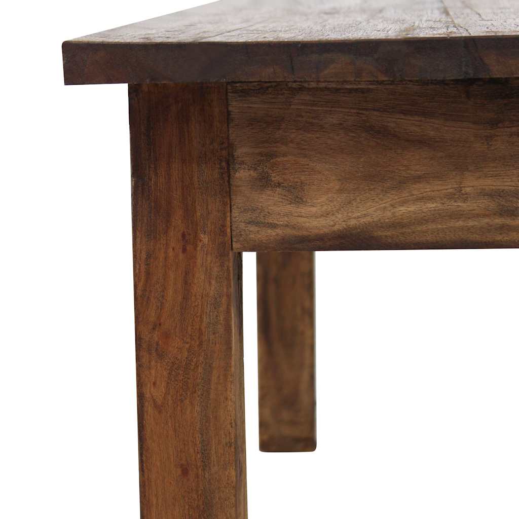 sofabord 96x73x45 cm massivt mahognitræ