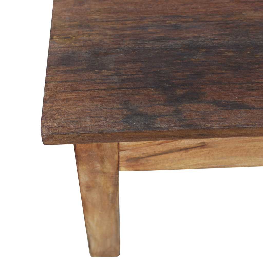 sofabord 96x73x45 cm massivt mahognitræ