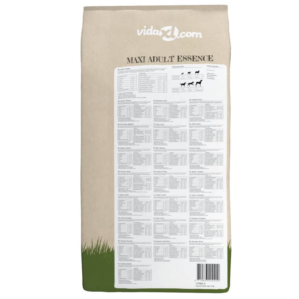 luksustørfoder til hunde Maxi Adult Essence Beef & Chicken 15 kg