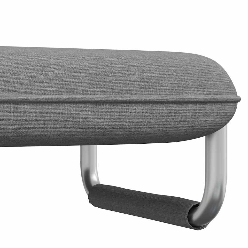 drejestol og sovesofa lysegrå