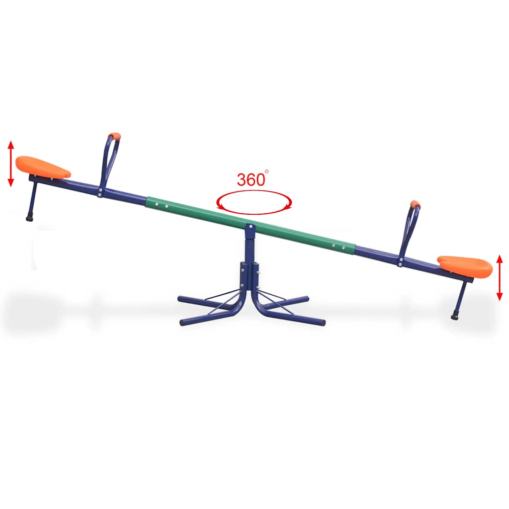 360-graders roterende vippe orange