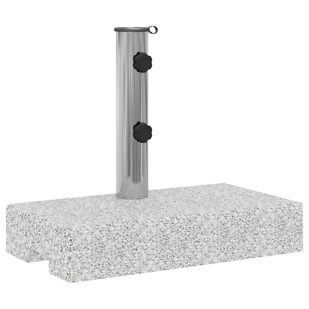 parasolfod granit rektangulær 25 kg