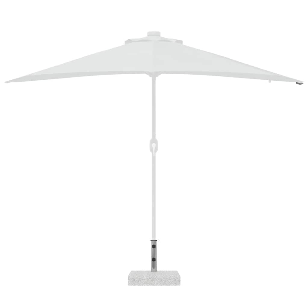 parasolfod granit rektangulær 25 kg