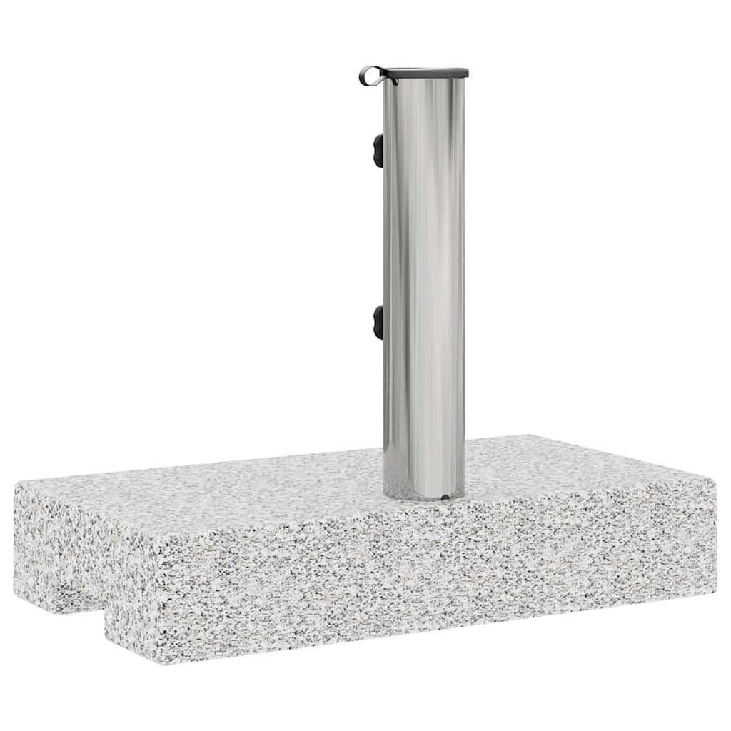 parasolfod granit rektangulær 25 kg