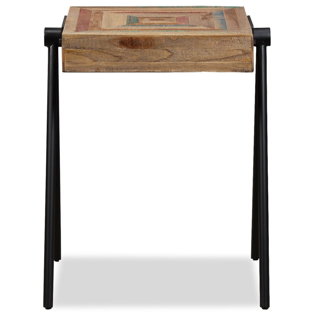 sidebord massiv genbrugstræ teak