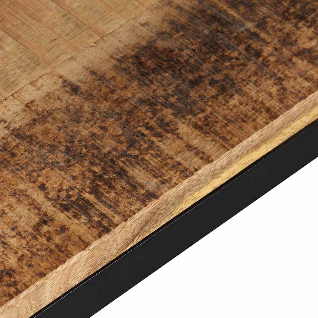 bænk i massivt mangotræ 110 x 35 x 45 cm