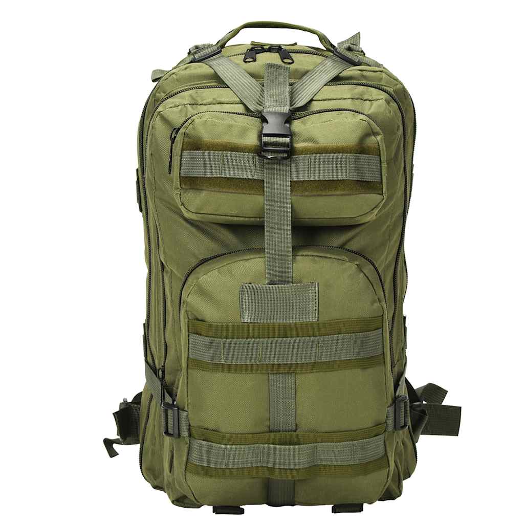 rygsæk i militærstil 50 l olivengrøn
