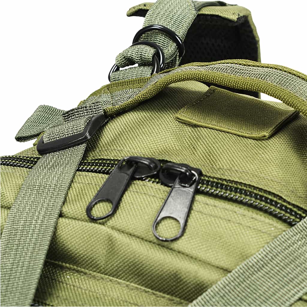 rygsæk i militærstil 50 l olivengrøn