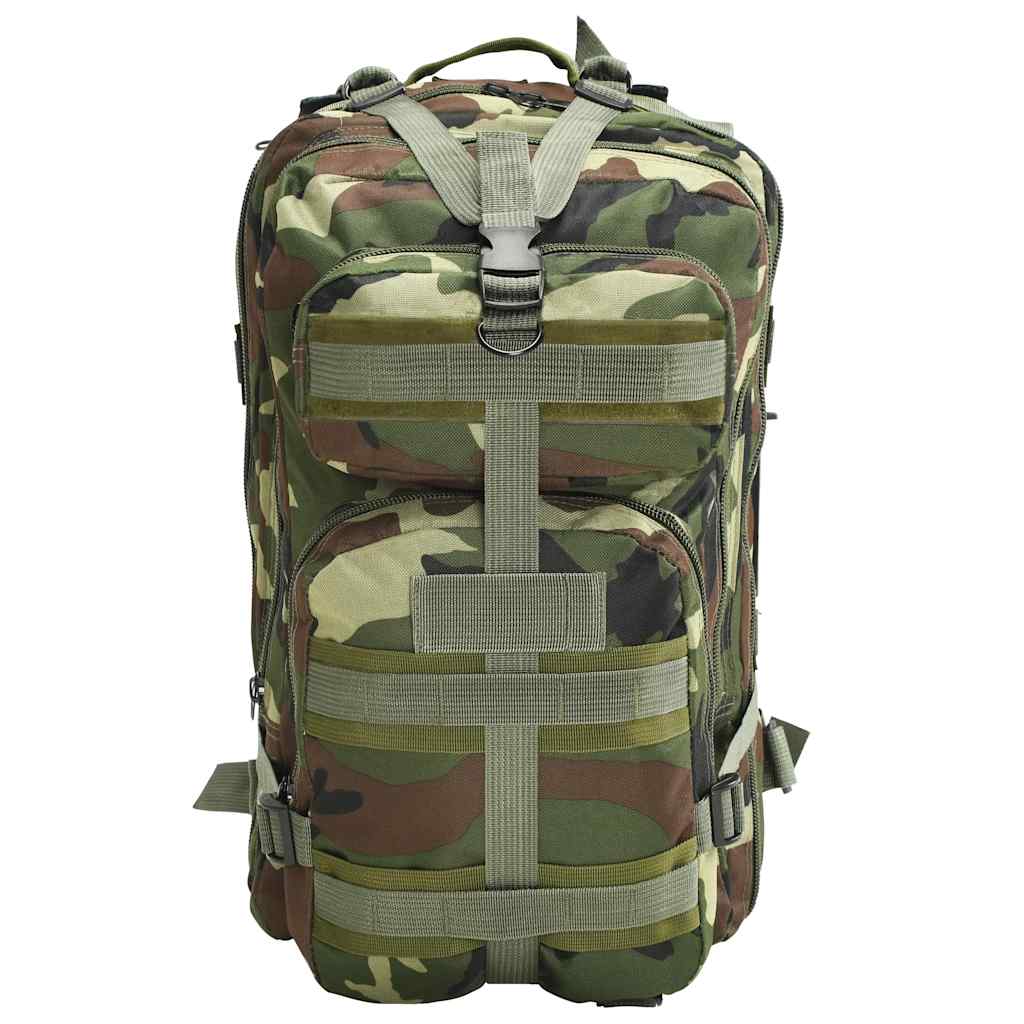 rygsæk i militærstil 50 l camouflage