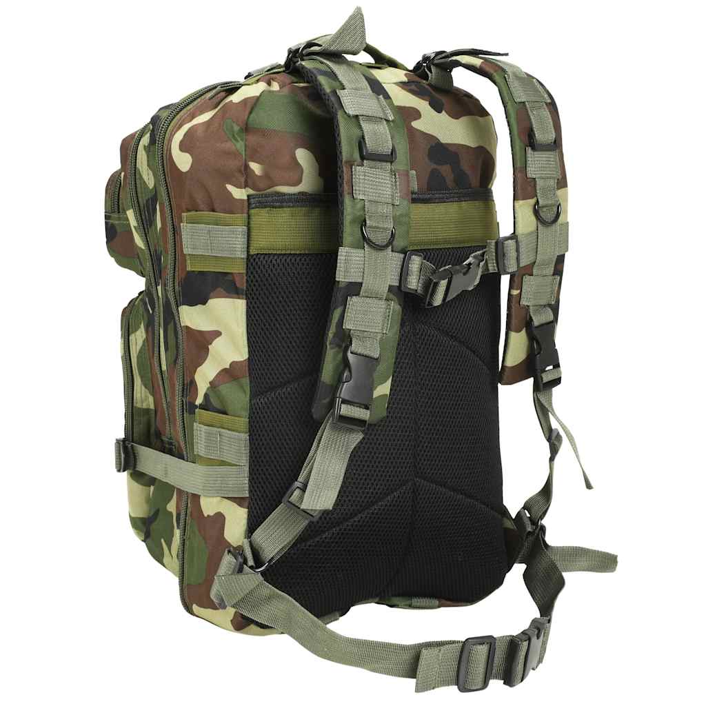 rygsæk i militærstil 50 l camouflage
