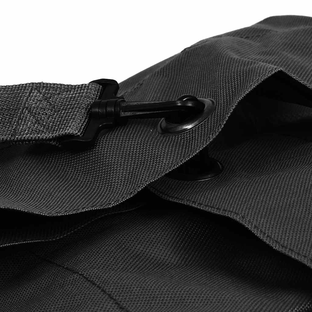 duffeltaske i militærstil 85 l sort
