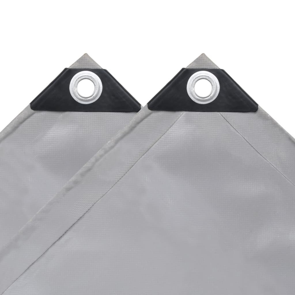 presenning 650 g/m² 3x4 m grå