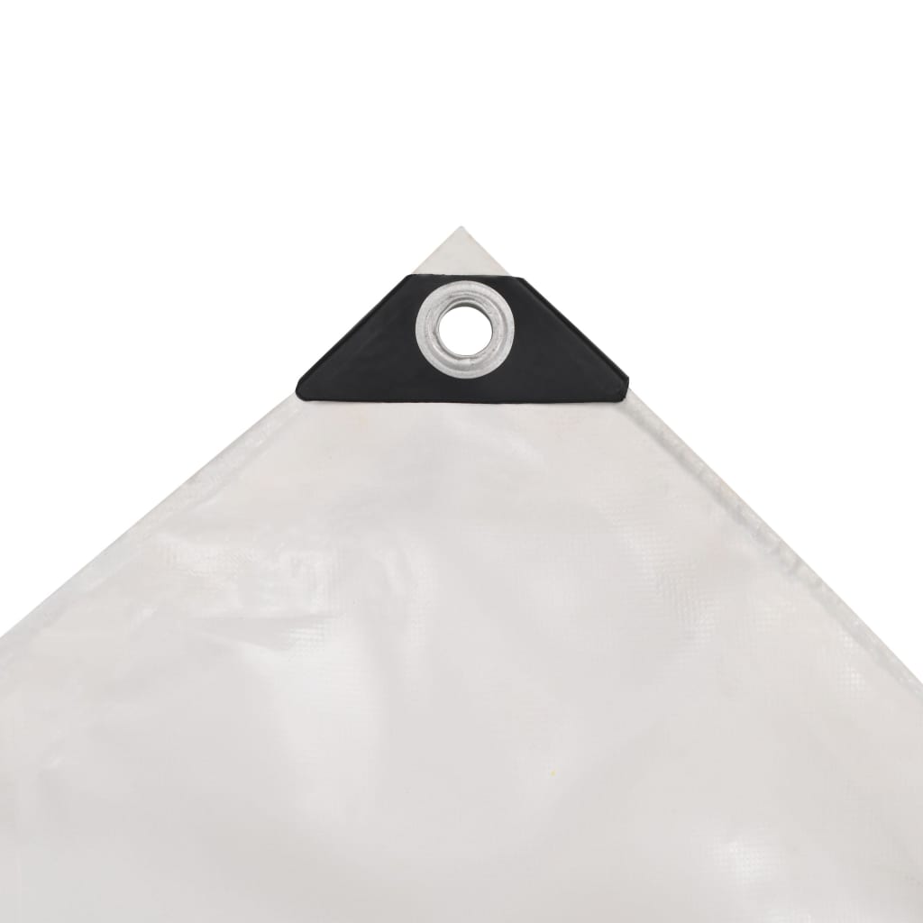 presenning 650 g/m² 3 x 5 m hvid