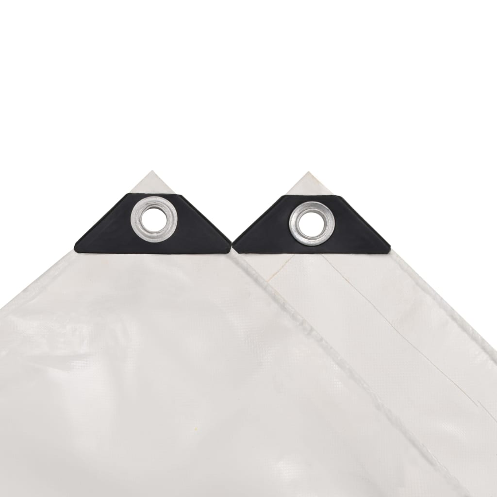 presenning 650 g/m² 4 x 8 m hvid