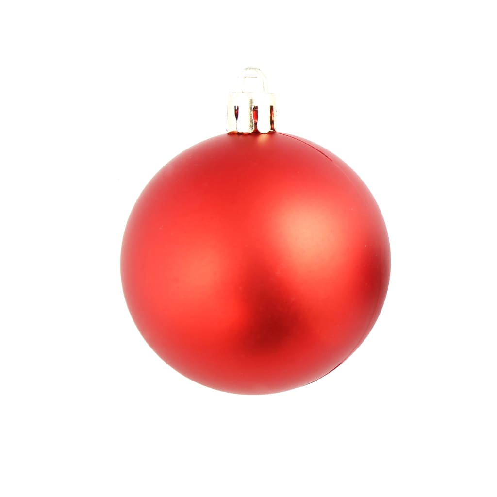 julekuglesæt 100 stk. 3/4/6 cm rød