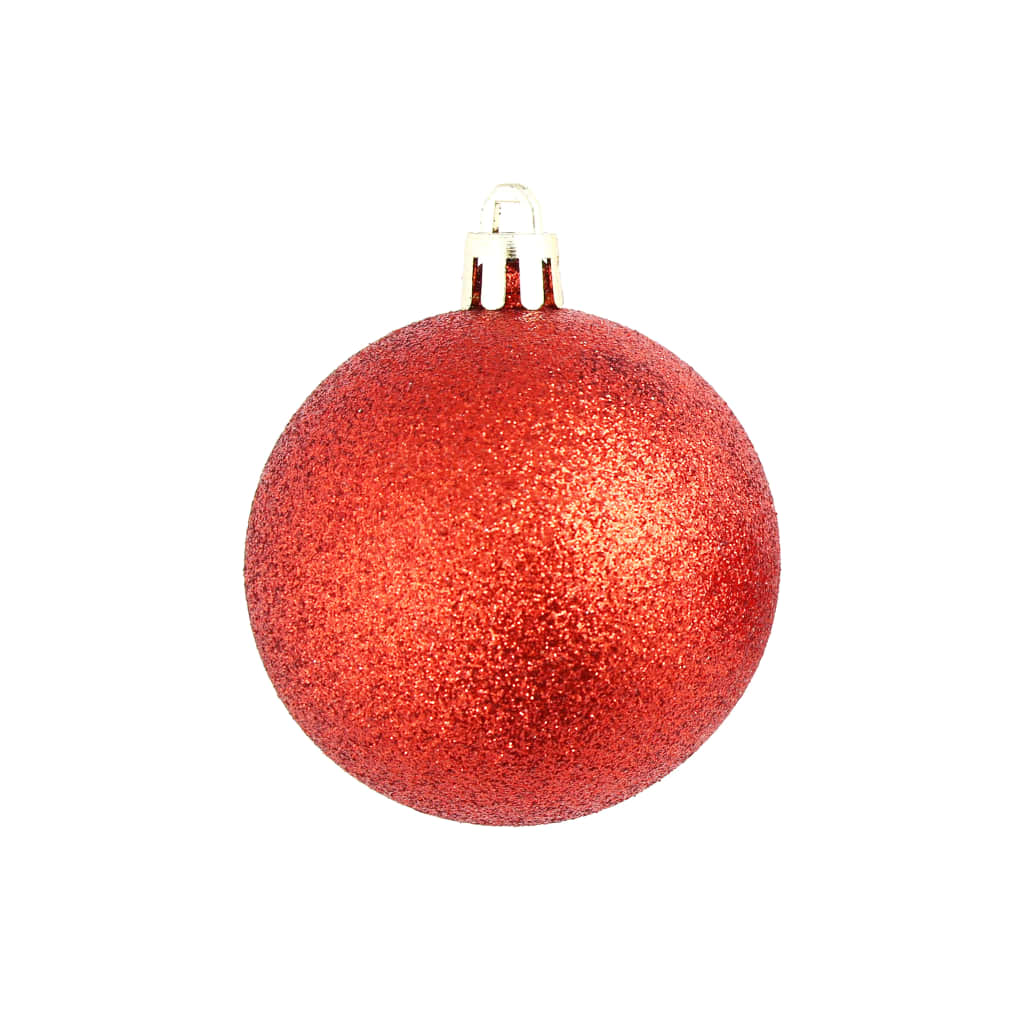 julekuglesæt 100 stk. 3/4/6 cm rød