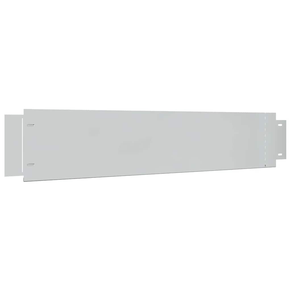 bedkanter 10 stk. galvaniseret stål 100 x 20 cm