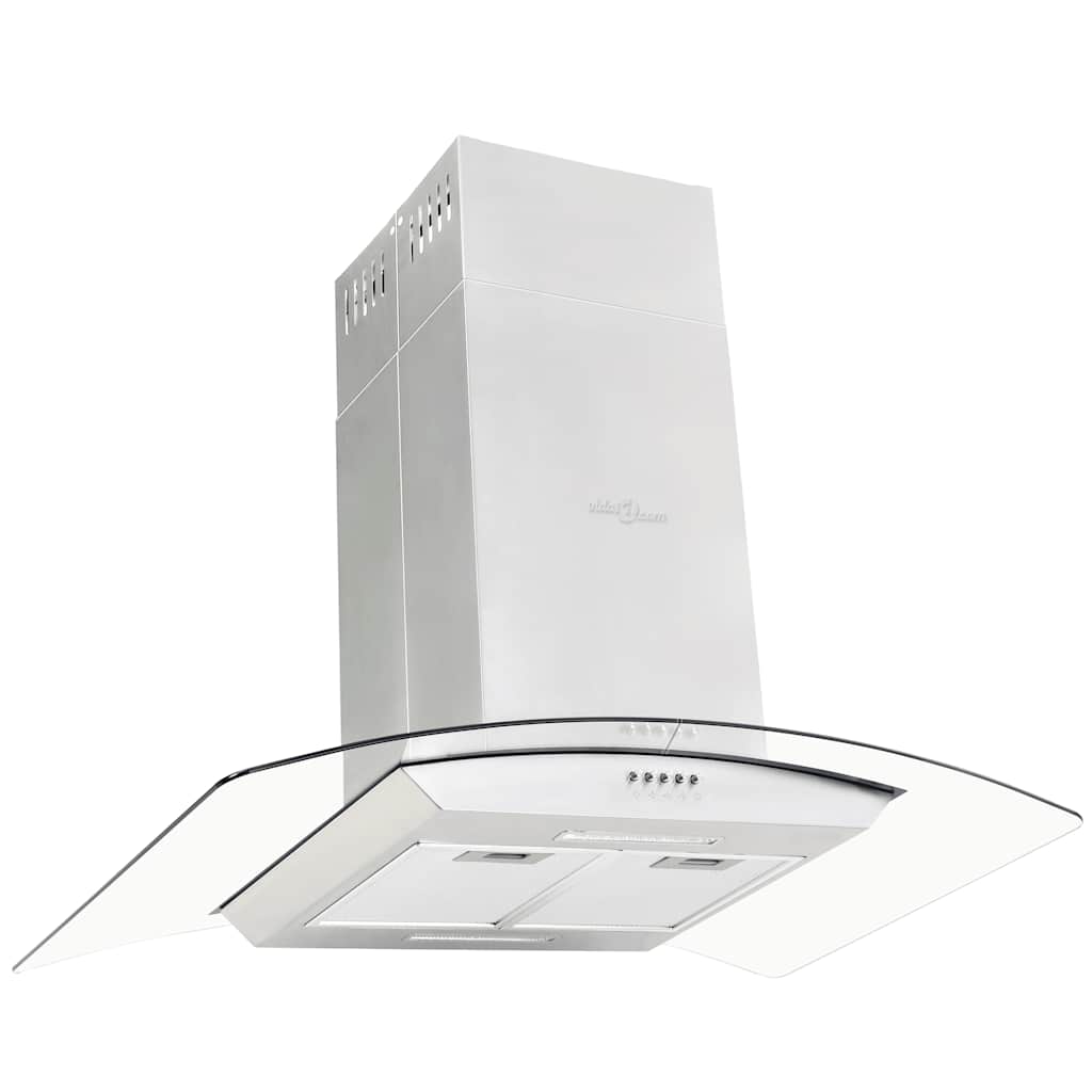 ø-emhætte 90 cm rustfrit stål 756 m³/t LED