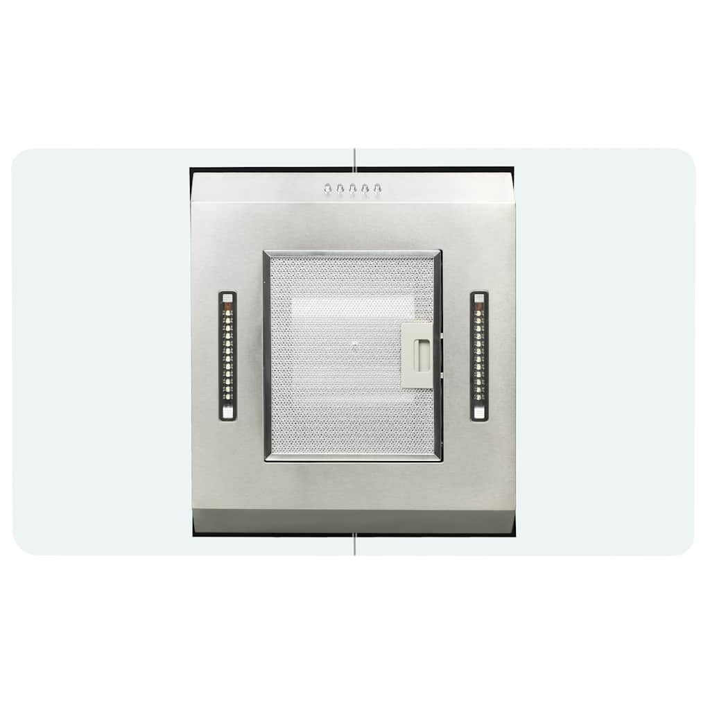ø-emhætte 90 cm rustfrit stål 756 m³/t. LED