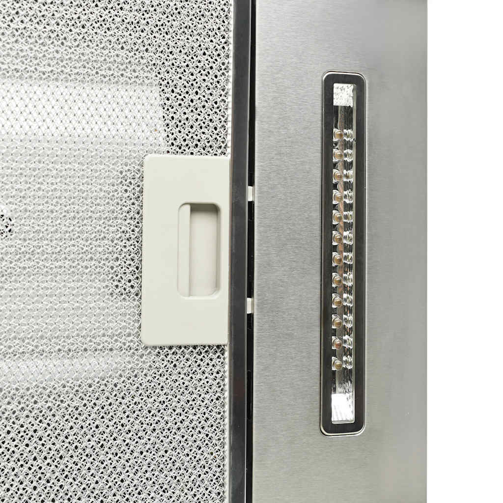 ø-emhætte 90 cm rustfrit stål 756 m³/t. LED