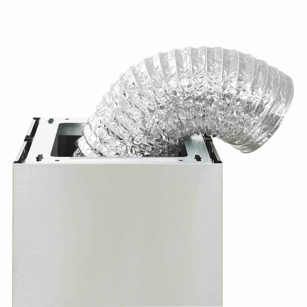 ø-emhætte 90 cm rustfrit stål 756 m³/t. LED