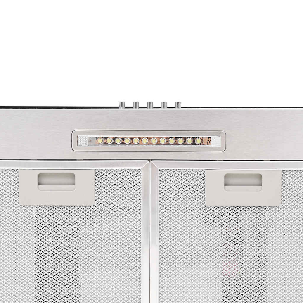 vægmonteret emhætte 90 cm rustfrit stål 756 m³/t. LED