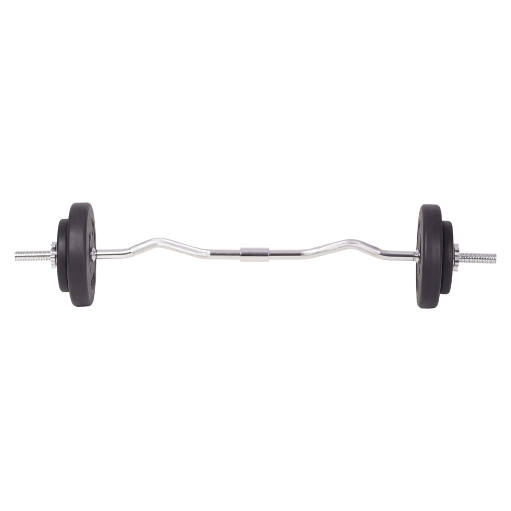 vægtstangs- og håndvægtssæt 90 kg