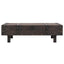 sofabord krydsfiner vintagestil 120 x 55 x 35 cm